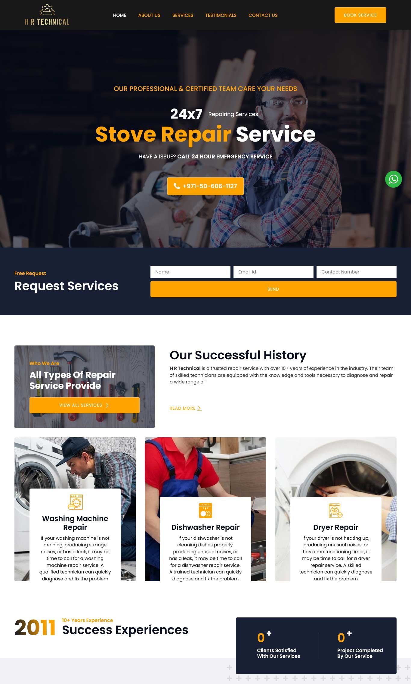 Home Appliance Repair Service Provider, Dubai
